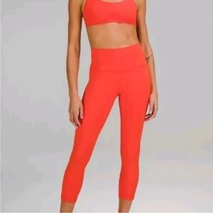 lululemon Align HR Crop 23” Leggings Size 6 NWT Orange